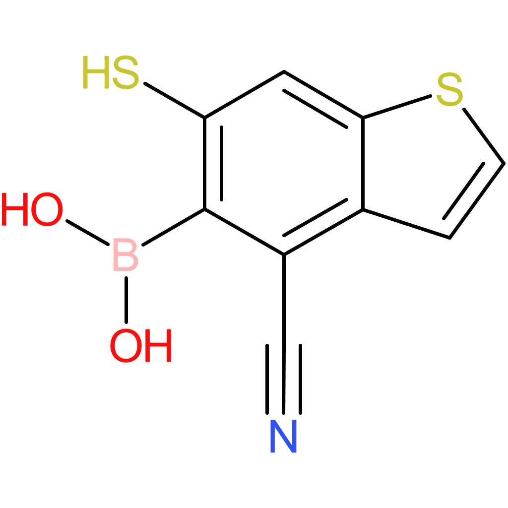 4-cyano-6-mercaptobenzothiophene-5-boronic acid
