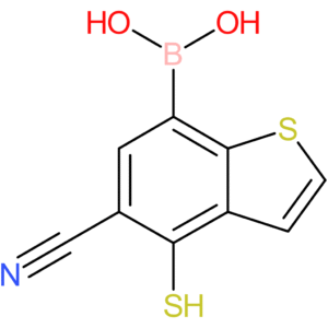 5-cyano-4-mercaptobenzothiophene-7-boronic acid