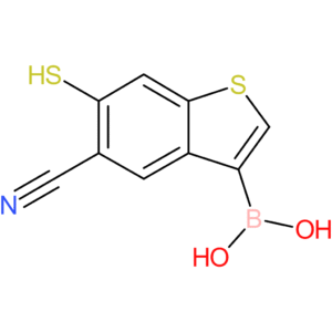 5-cyano-6-mercaptobenzothiophene-3-boronic acid