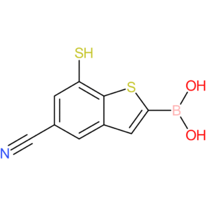 5-cyano-7-mercaptobenzothiophene-2-boronic acid