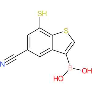 5-cyano-7-mercaptobenzothiophene-3-boronic acid