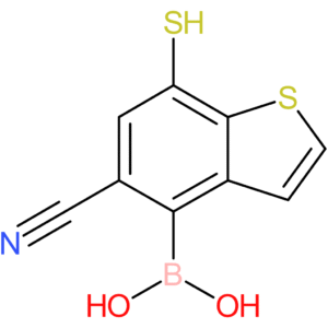 5-cyano-7-mercaptobenzothiophene-4-boronic acid