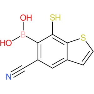 5-cyano-7-mercaptobenzothiophene-6-boronic acid