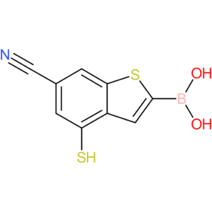 6-cyano-4-mercaptobenzothiophene-2-boronic acid