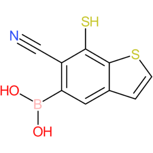 6-cyano-7-mercaptobenzothiophene-5-boronic acid