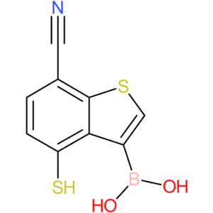 7-cyano-4-mercaptobenzothiophene-3-boronic acid