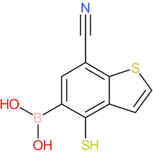 7-cyano-4-mercaptobenzothiophene-5-boronic acid