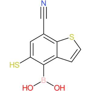 7-cyano-5-mercaptobenzothiophene-4-boronic acid