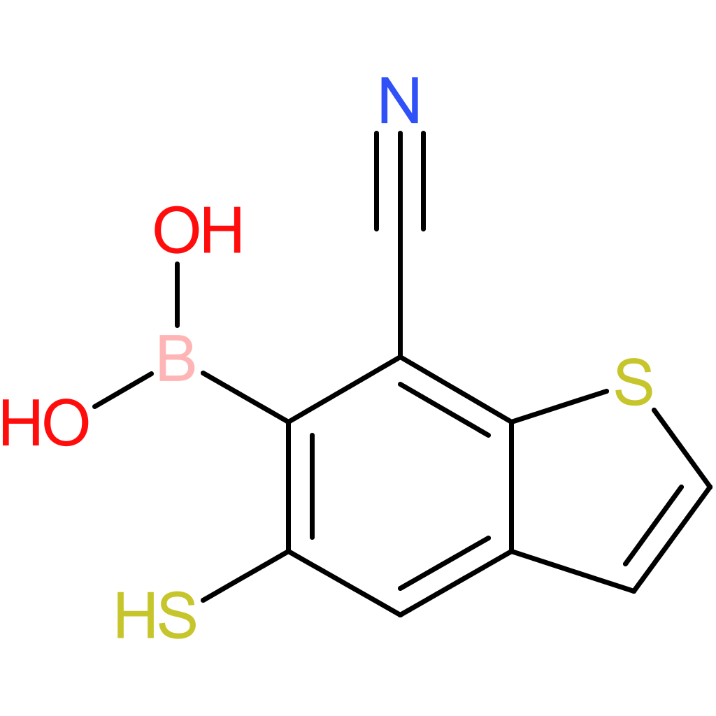 7-cyano-5-mercaptobenzothiophene-6-boronic acid