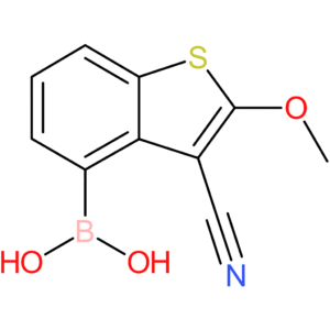3-cyano-2-methoxybenzothiophene-4-boronic acid