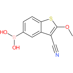 3-cyano-2-methoxybenzothiophene-5-boronic acid