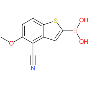 4-cyano-5-methoxybenzothiophene-2-boronic acid
