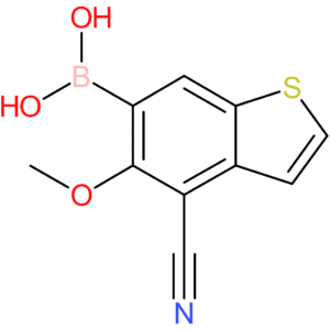 4-cyano-5-methoxybenzothiophene-6-boronic acid