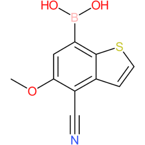 4-cyano-5-methoxybenzothiophene-7-boronic acid