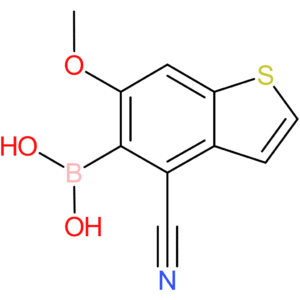 4-cyano-6-methoxybenzothiophene-5-boronic acid