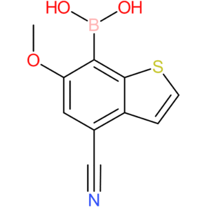 4-cyano-6-methoxybenzothiophene-7-boronic acid
