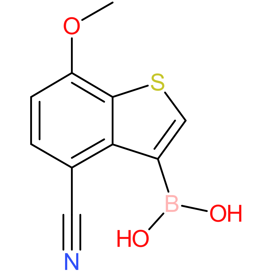 4-cyano-7-methoxybenzothiophene-3-boronic acid