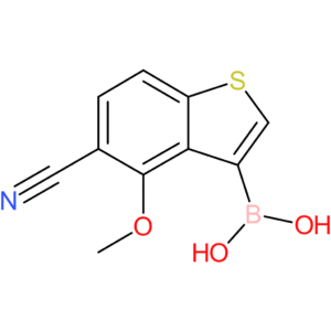 5-cyano-4-methoxybenzothiophene-3-boronic acid