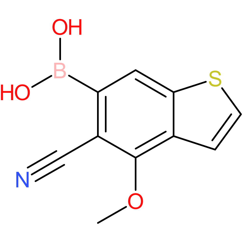 5-cyano-4-methoxybenzothiophene-6-boronic acid