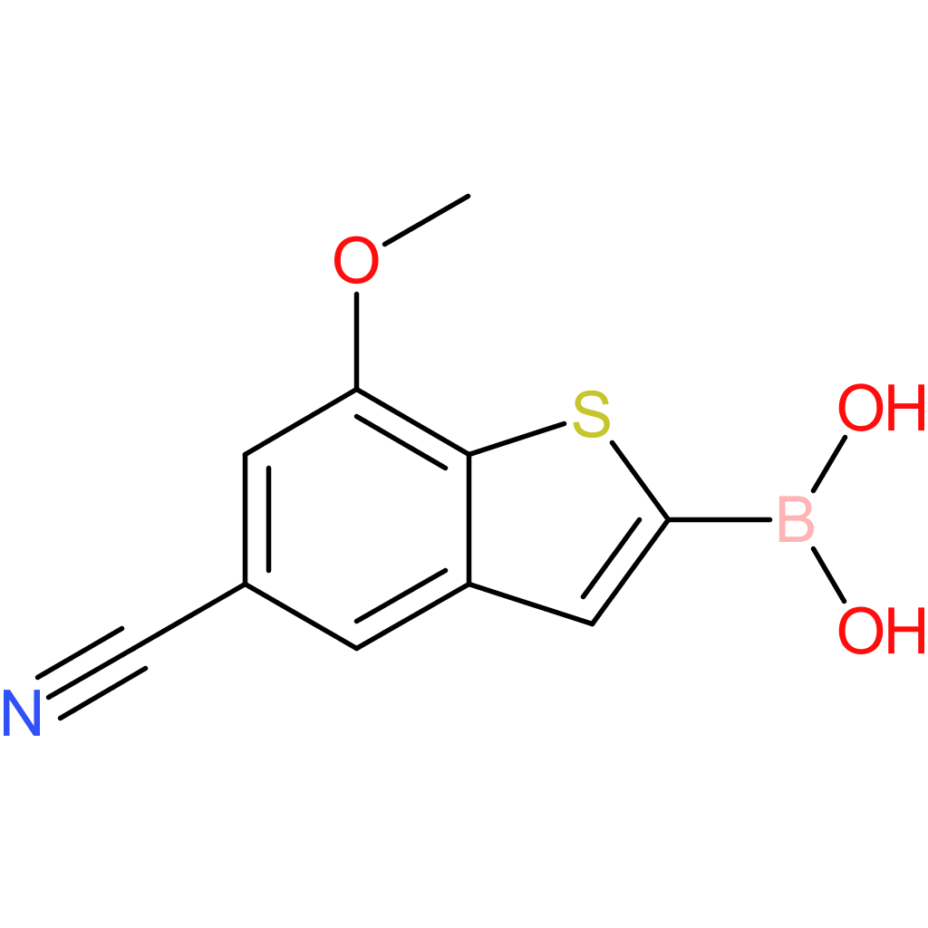 5-cyano-7-methoxybenzothiophene-2-boronic acid