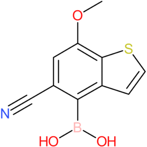 5-cyano-7-methoxybenzothiophene-4-boronic acid
