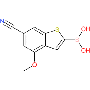 6-cyano-4-methoxybenzothiophene-2-boronic acid