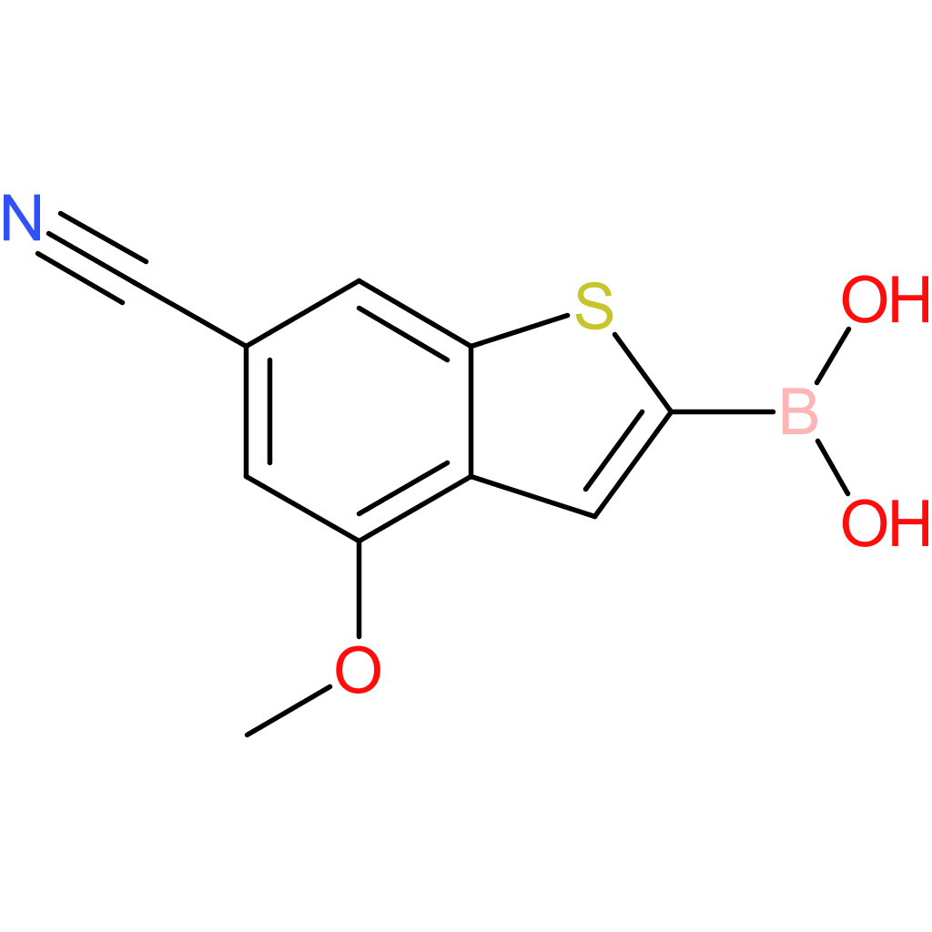 6-cyano-4-methoxybenzothiophene-2-boronic acid