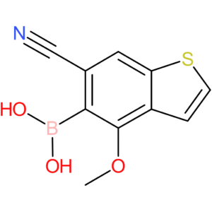 6-cyano-4-methoxybenzothiophene-5-boronic acid
