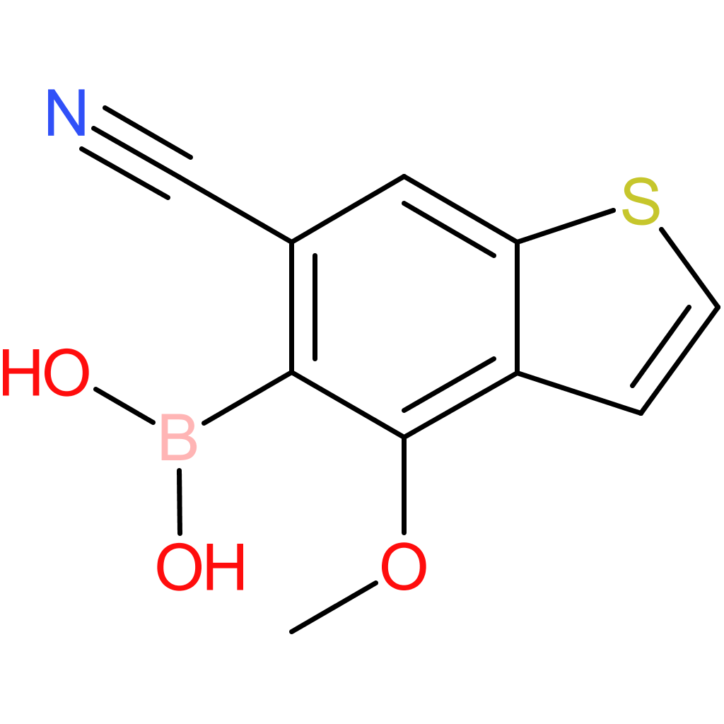 6-cyano-4-methoxybenzothiophene-5-boronic acid
