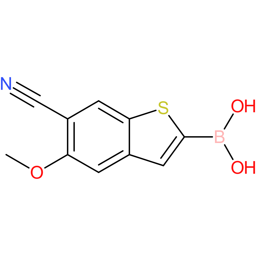 6-cyano-5-methoxybenzothiophene-2-boronic acid