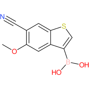 6-cyano-5-methoxybenzothiophene-3-boronic acid