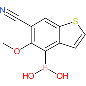 6-cyano-5-methoxybenzothiophene-4-boronic acid