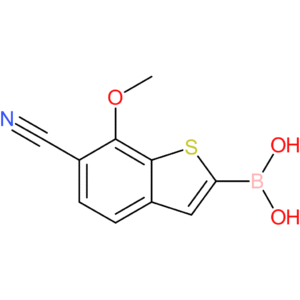 6-cyano-7-methoxybenzothiophene-2-boronic acid