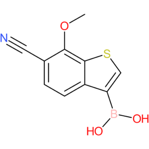 6-cyano-7-methoxybenzothiophene-3-boronic acid