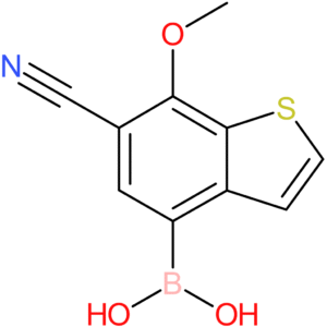 6-cyano-7-methoxybenzothiophene-4-boronic acid