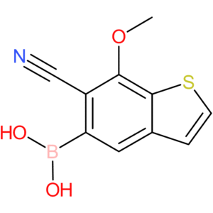 6-cyano-7-methoxybenzothiophene-5-boronic acid
