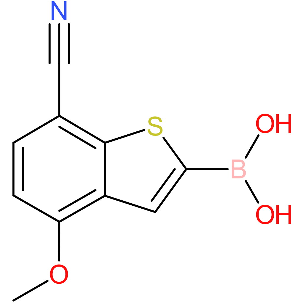 7-cyano-4-methoxybenzothiophene-2-boronic acid