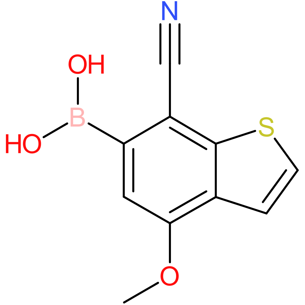 7-cyano-4-methoxybenzothiophene-6-boronic acid