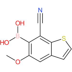7-cyano-5-methoxybenzothiophene-6-boronic acid