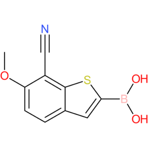 7-cyano-6-methoxybenzothiophene-2-boronic acid