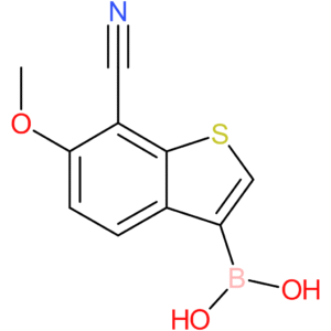 7-cyano-6-methoxybenzothiophene-3-boronic acid