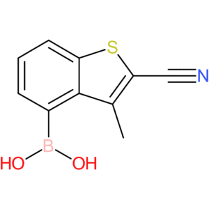 2-cyano-3-methylbenzothiophene-4-boronic acid