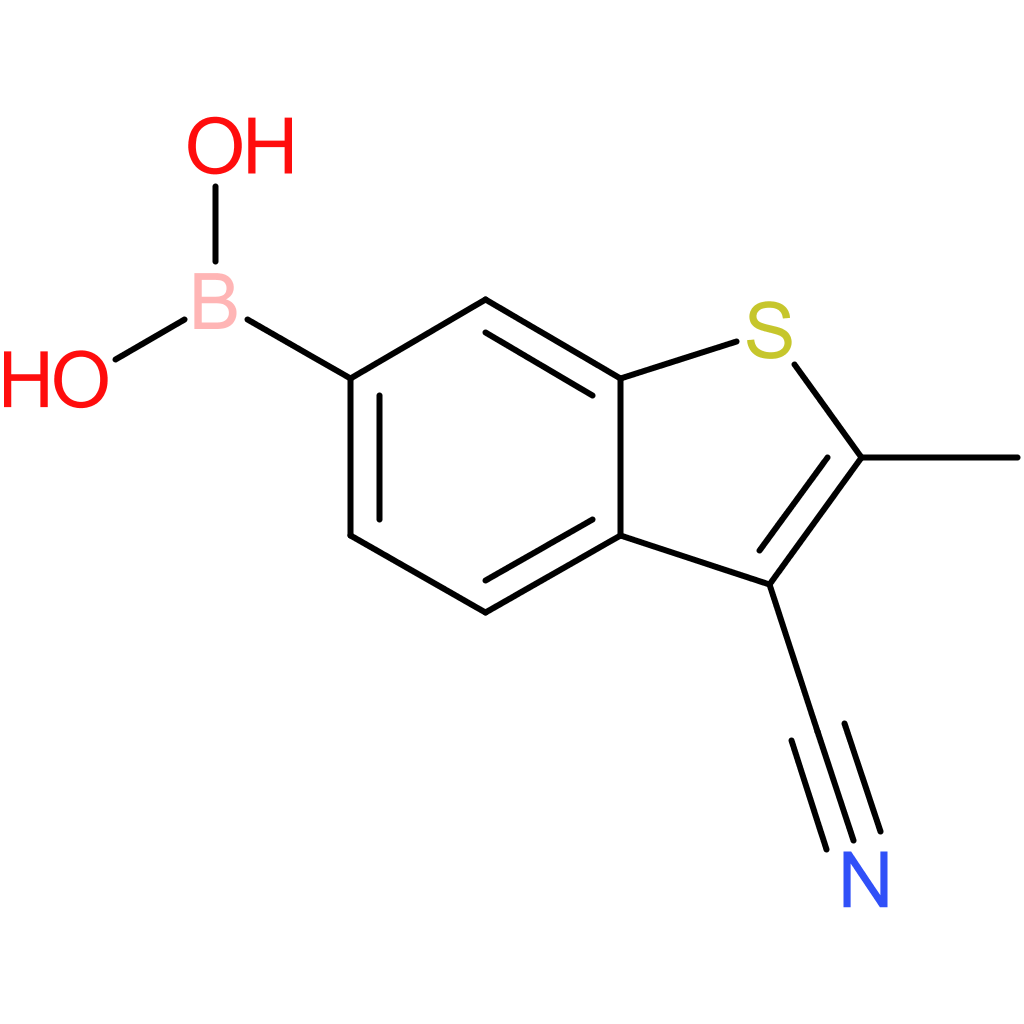 3-cyano-2-methylbenzothiophene-6-boronic acid