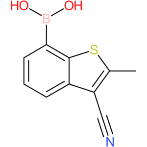 3-cyano-2-methylbenzothiophene-7-boronic acid