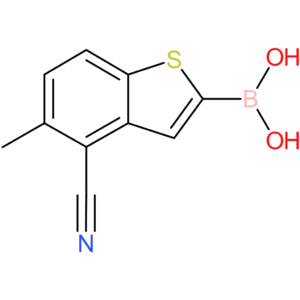 4-cyano-5-methylbenzothiophene-2-boronic acid
