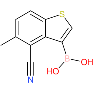 4-cyano-5-methylbenzothiophene-3-boronic acid