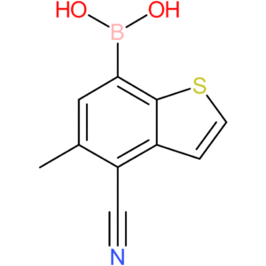 4-cyano-5-methylbenzothiophene-7-boronic acid