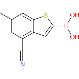 4-cyano-6-methylbenzothiophene-2-boronic acid
