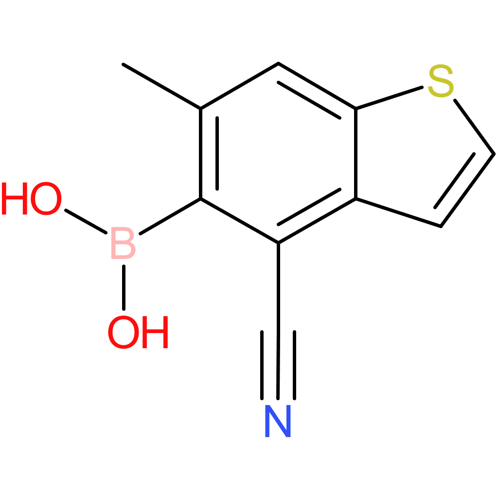 4-cyano-6-methylbenzothiophene-5-boronic acid