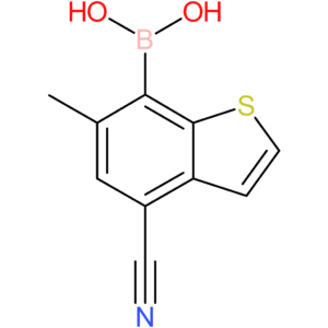 4-cyano-6-methylbenzothiophene-7-boronic acid